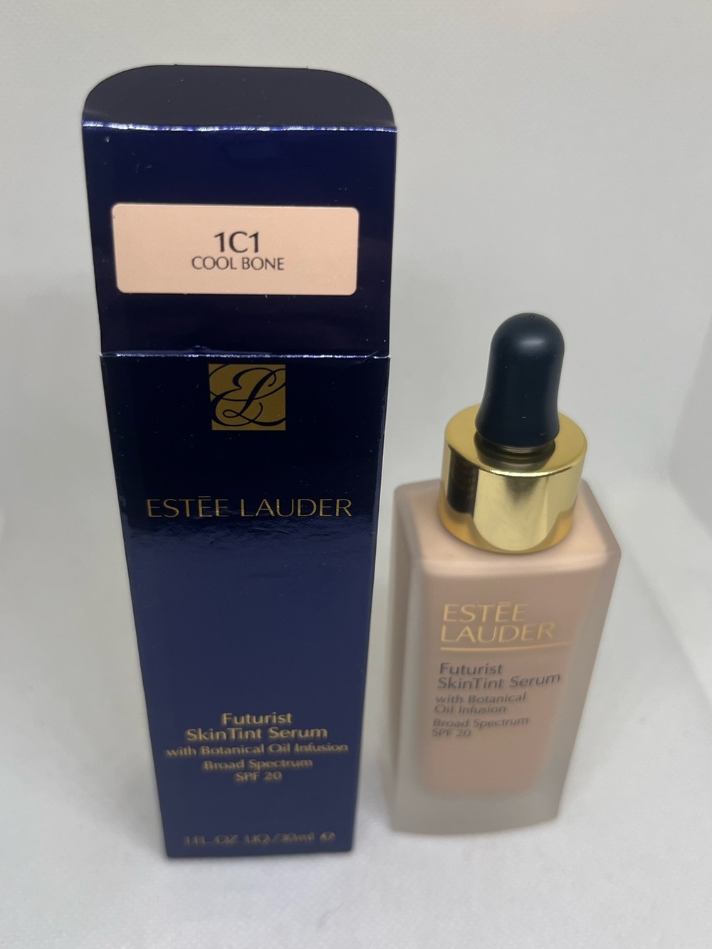 New Estée Lauder 1C1 Cool Bone Futurist Skin Tint Serum 1oz